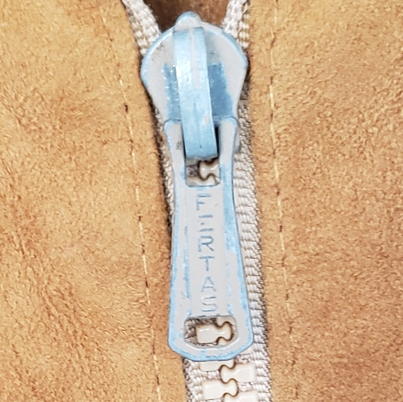 Vintage Suede Jacket Moroccan 1970s 1980s Sz Medium Urban Beach Hippy - Picture 4 of 5